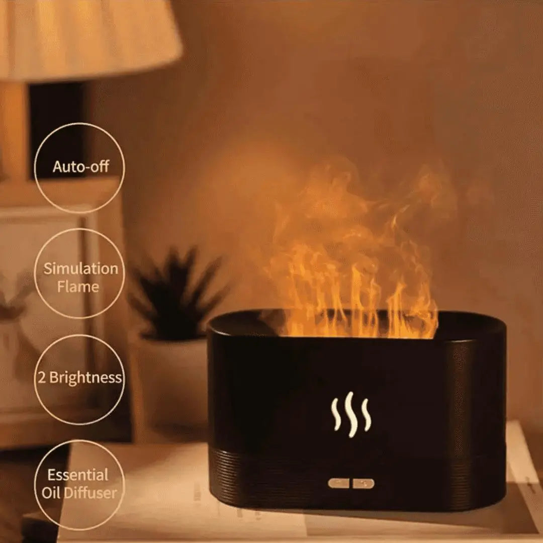 babies-mall.shop Aromatic Flame Diffuser RainVibes