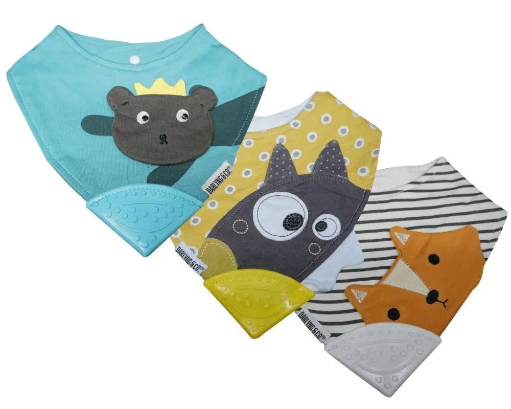 Bandana Teething Bib - babies - mall.shop