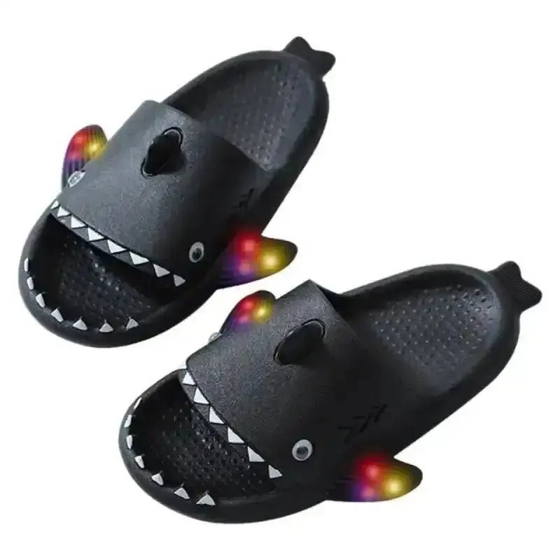 Children Luminous Shark Slippers - babies - mall.shop