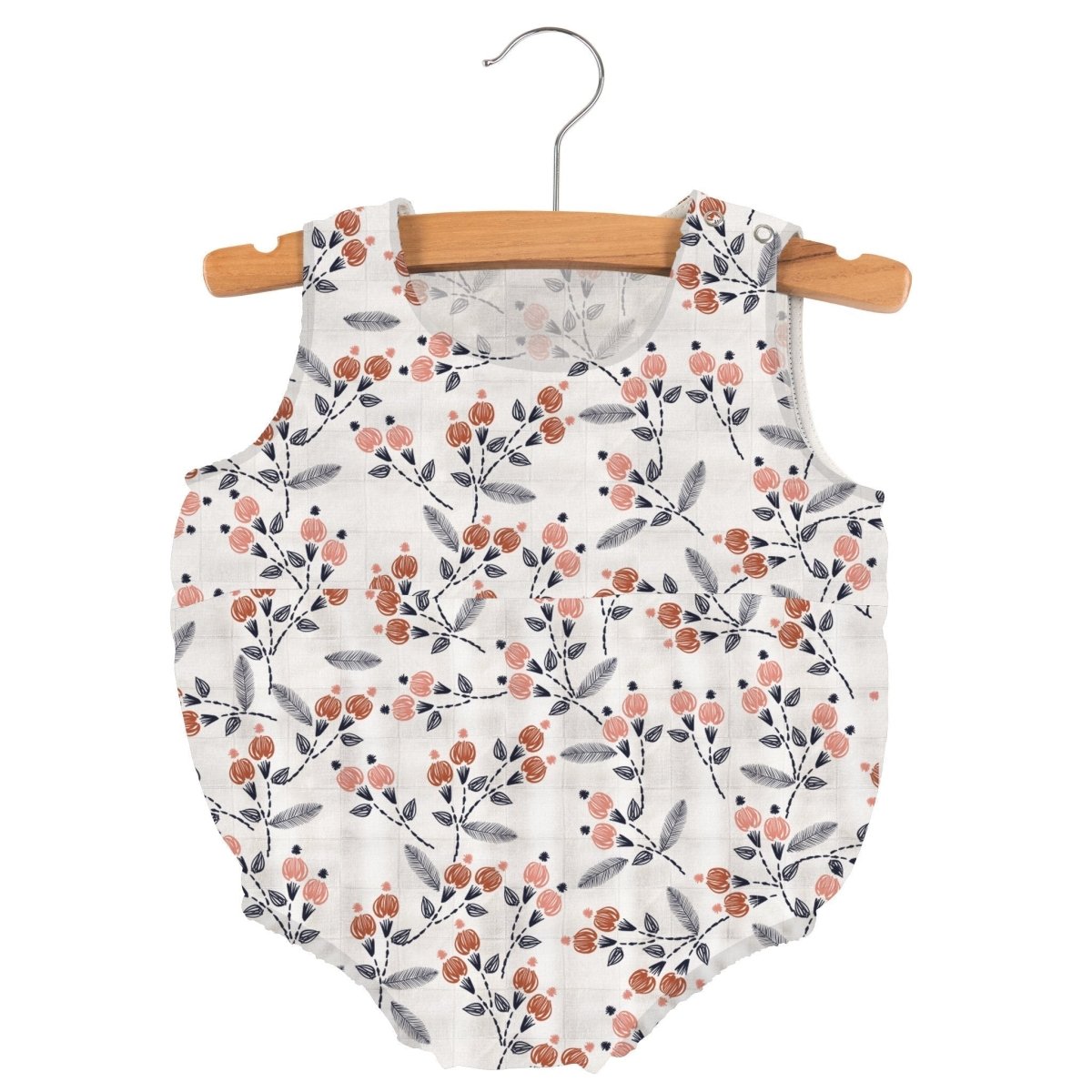 Dahlia Floral Bamboo Mini Bubble - babies - mall.shop