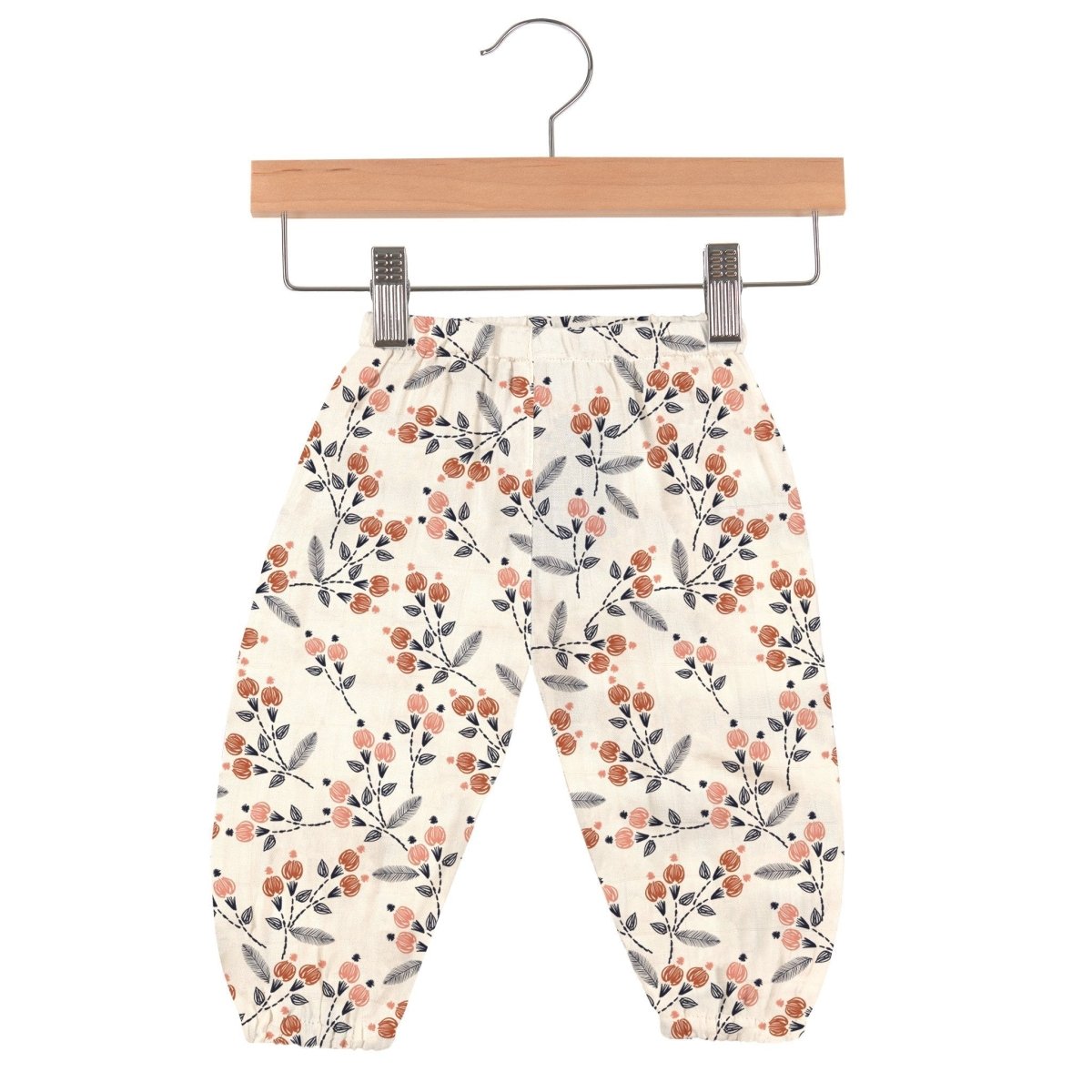 Dahlia Floral Bamboo Mini Pants - babies - mall.shop