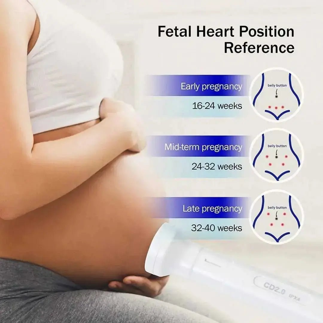 Fetal Doppler Heartbeat Detector - babies - mall.shop