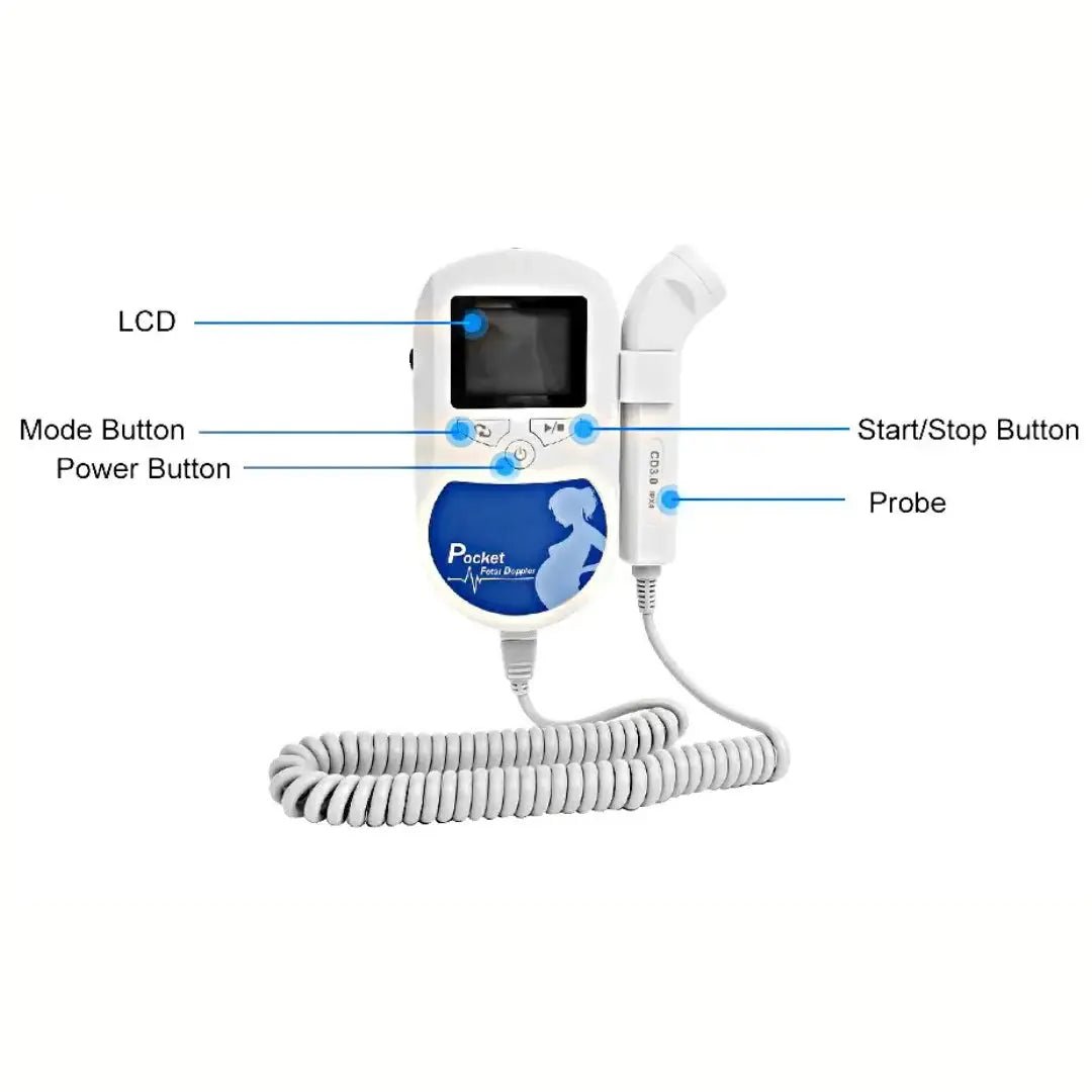 Fetal Doppler Heartbeat Detector - babies - mall.shop