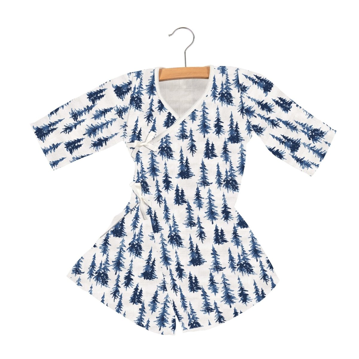 Indigo Forest Bamboo Mini Robe - babies - mall.shop