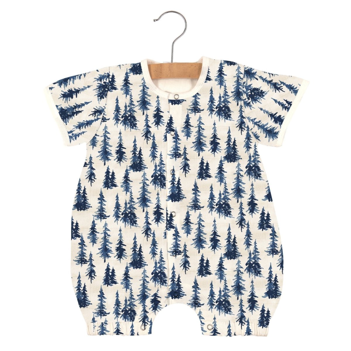 Indigo Forest Bamboo Mini Romper - babies - mall.shop