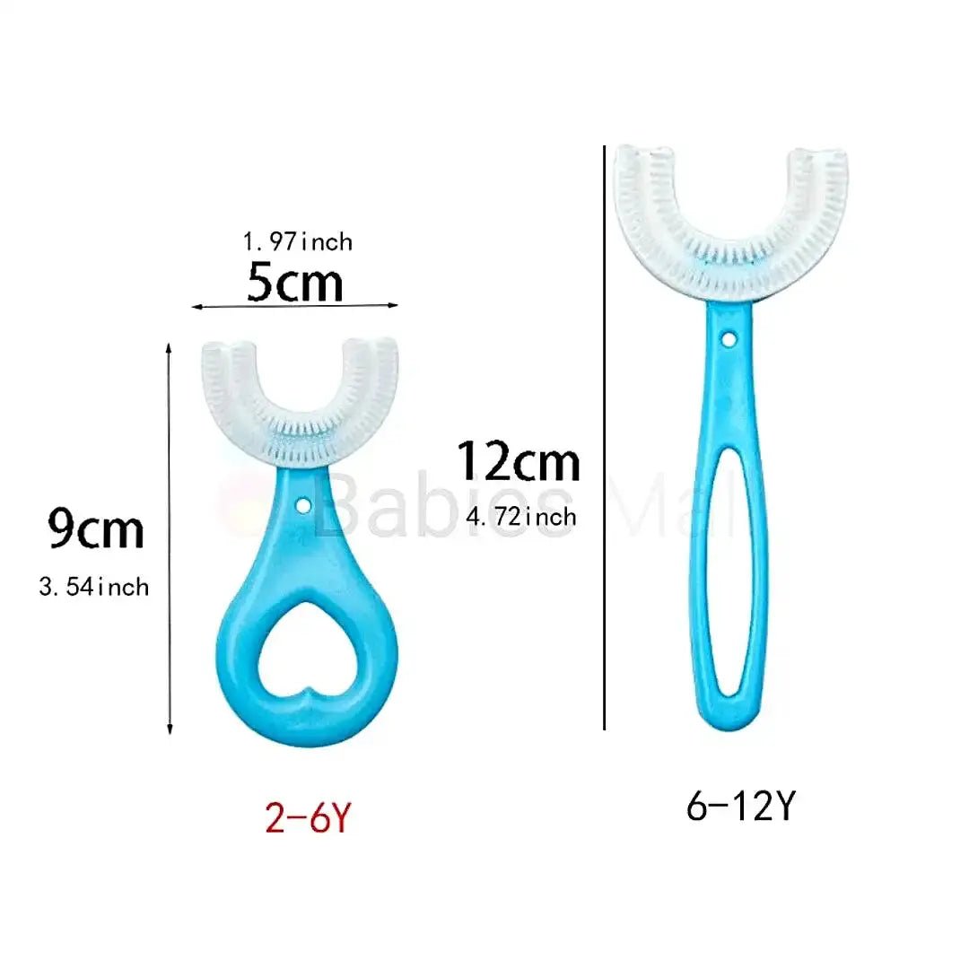 Kids ToothBrush U - Shaped - babies - mall.shop