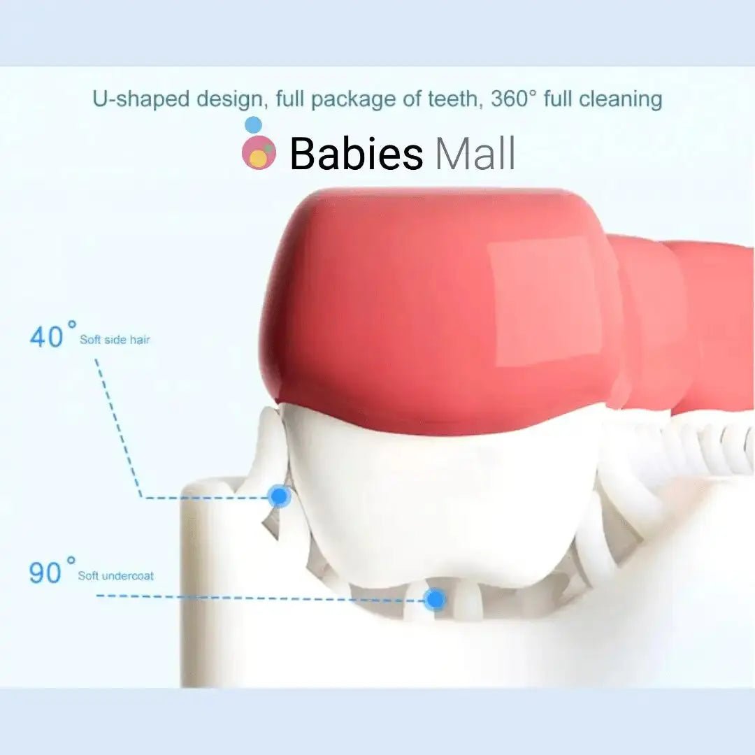 Kids ToothBrush U - Shaped - babies - mall.shop