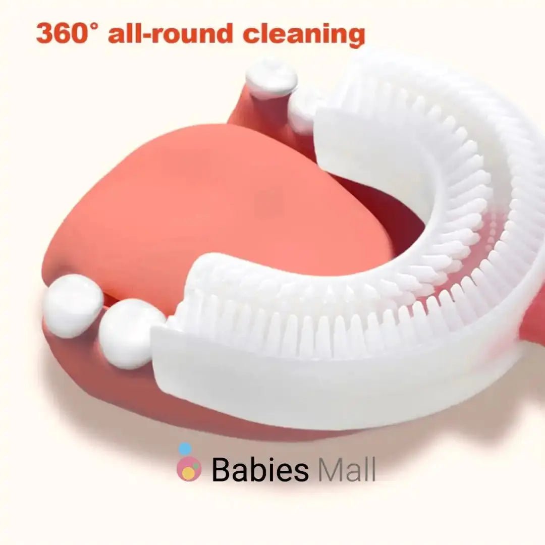 Kids ToothBrush U - Shaped - babies - mall.shop