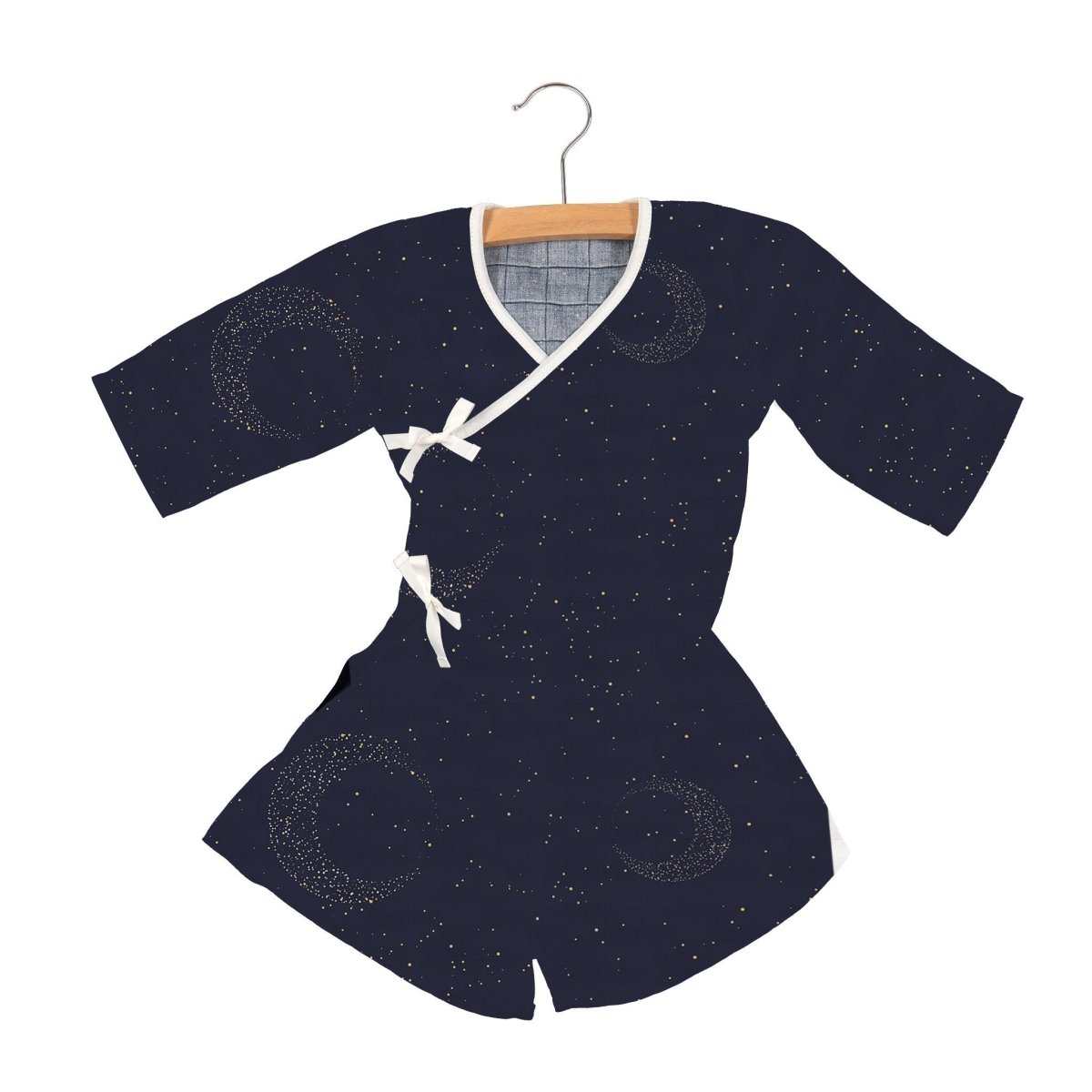 Midnight Moon Bamboo Mini Robe - babies - mall.shop