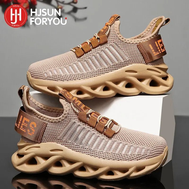 SOFT BOTTOM LACE - UP JOGGING SHOES - babies - mall.shop