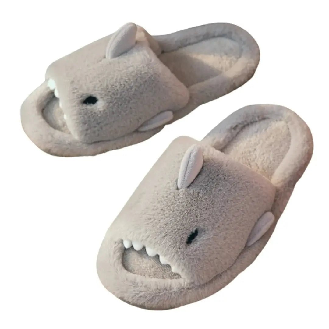 Soft Plush Shark Slides - babies - mall.shop