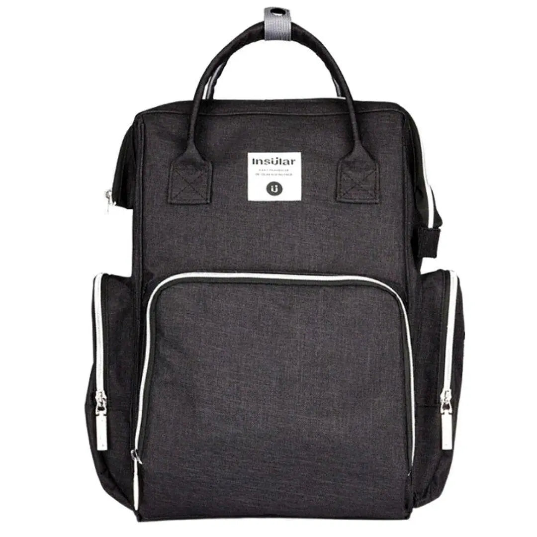 Backpack Diaper Bag - babies-mall.shop Black