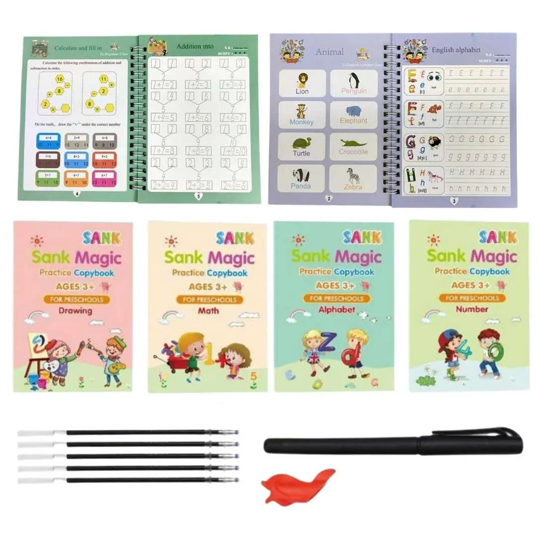English Magic Practice Copybook for Kids - babies-mall.shop