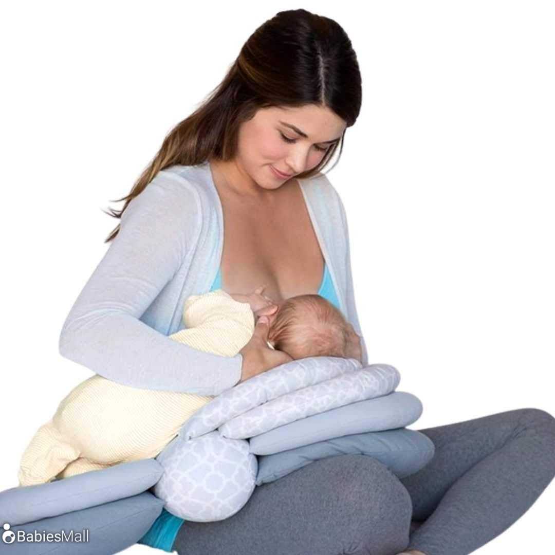 Nursing Pillows for breastfeeding - babies-mall.shop Gray